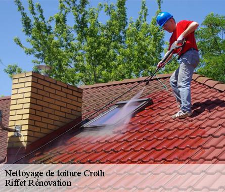 Nettoyage de toiture  croth-28520 Riffet Rénovation