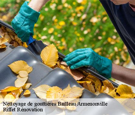 Nettoyage de gouttières  bailleau-armenonville-28320 Riffet Rénovation