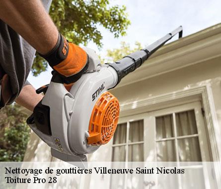 Nettoyage de gouttières  villeneuve-saint-nicolas-28150 Toiture Pro 28