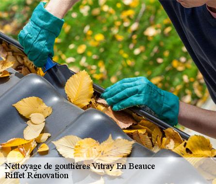 Nettoyage de gouttières  vitray-en-beauce-28360 Riffet Rénovation