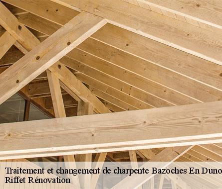 Traitement et changement de charpente  bazoches-en-dunois-28140 Riffet Rénovation
