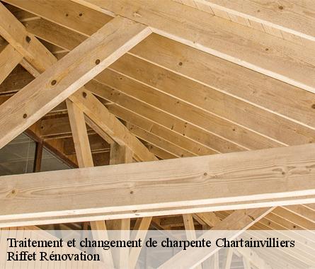 Traitement et changement de charpente  chartainvilliers-28130 Riffet Rénovation