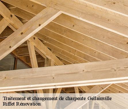Traitement et changement de charpente  gellainville-28630 Riffet Rénovation