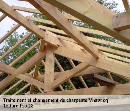 Traitement et changement de charpente  vieuvicq-28120 Toiture Pro 28