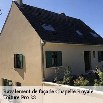 Ravalement de façade chapelle-royale-28290 Toiture Pro 28
