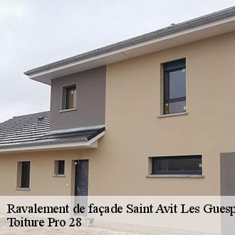 Ravalement de façade saint-avit-les-guespieres-28120 Toiture Pro 28